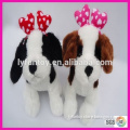 plush cute dog toy for valentine gift stuffed toy